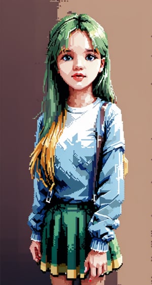 Pixel-art depiction of a girl - low-res, blocky, pixel art style, 8-bit graphics.
,pretopasin,lis4