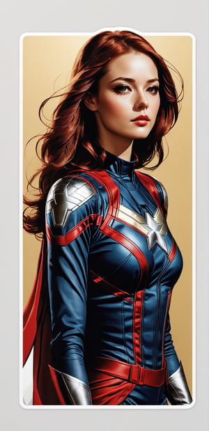 Minimalist Marvel: Embrace minimalist marvels with hyperrealistic depictions of stunning female characters on a clean midjourney, perfect for modern poster and sticker designs. Slogan: "Less is Luxe."
,stickers,tshirt design,porcellana style