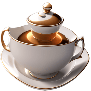 porcelain teapot