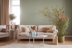 The Nordic-style living room is dominated by simple, bright and natural elements, focusing on functionality and comfort. Here are some common Nordic style living room design points: Color: Nordic style usually uses bright neutral colors, such as white, gray and beige as the main color, giving people a refreshing and pleasant feeling. Add some pastel colors like pastel blues, pastel greens or pinks through furniture, walls and decorations. Natural materials: The Nordic style favors the use of natural materials, such as logs, light-colored wooden floors and furniture, and fabrics of natural fibers, such as burlap or cotton. The materials give a warm and rustic feel. Clean lines: The Scandinavian style emphasizes simple and smooth lines, and furniture and decorations usually have a simple design and a light appearance. Avoid excessive decoration and fussy details, and keep the overall sense of freshness. Natural Light: The Nordic countries face short hours of sunshine most of the time, so making the most of natural light is an important feature of the Nordic style. Try to keep the windows as bright and transparent as possible, and avoid using heavy curtains so that the sunlight can fully enter the living room. Comfortable Arrangement: In a Scandinavian style living room, comfort is paramount. Choose comfortable sofas and chairs with soft cushions and throws. Consider adding some Nordic-inspired rugs and woolen fabrics for extra warmth and coziness. Natural elements and plants: Introducing natural elements into the living room is another feature of the Nordic style. Some greenery such as cacti or succulents can be placed along with some dried flowers or branches to add a natural vibe.