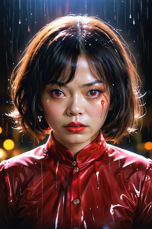 color photo of a captivating close-up of a person with blood on their eyes, reminiscent of an anime movie poster. The woman featured in the image has long, dark hair that cascades around her face, creating a striking contrast against the bloodied eyes. The poster draws inspiration from the dark and suspenseful atmosphere of the anime series Death Note, capturing its essence in a single, haunting image. The text on the poster is displayed in a bitter, grotesque font, adding to the overall sense of foreboding. The woman portrayed is a beautiful young Asian woman, her gaze filled with an enigmatic intensity that leaves viewers intrigued and unsettled. The image evokes a feeling of anticipation, as if it captures a pivotal moment in a horror narrative. The symmetrical composition of the woman's face adds a sense of eerie balance, heightening the sense of unease. This close-up shot, taken directly from a movie, captures the essence of the character, reminiscent of the iconic movie covers featuring the enigmatic artist Björk. It promises a thrilling and suspenseful experience, leaving viewers eager to uncover the secrets hidden within the story
an ultrafine detailed painting
an ultrafine detailed painting
20%
a painting
19%
a drawing
18%
a digital painting
18%
digital art
18%
Artist
by Philip Evergood
by Philip Evergood
26%
by Petr Brandl
25%
by Bob Ringwood
25%
by Reynolds Beal
24%
by Eddie Campbell
24%
Movement
ashcan school
ashcan school
21%
modern european ink painting
21%
post-impressionism
20%
figuration libre
20%
american scene painting
20%
Trending
behance
behance
19%
featured on pixiv
18%
behance contest winner
18%
pixiv
17%
pinterest
17%
Flavor
an illustration of a bar/lounge
an illustration of a bar/lounge
24%
bar
23%
kessler art
23%
an example of saul leiter's work
23%
nighthawks
23%