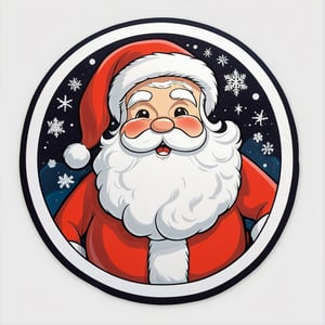 Santa clause, Sticker