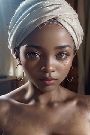 (((ultrarealistic))), (((photorealistic))), (((creates a portrait of a mature African girl with a detailed texture of her skin))), details, absurd, Full girl, Hyperrealistic, photography, real , professional, 8k, soft natural light, hyper details, detailed, photorealistic, realistic, 8k, nude, big tits,