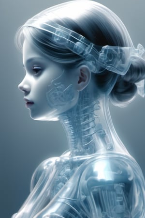 xray,transparent,1 girl,Leonardo Style,FilmGirl,3d style, illustration