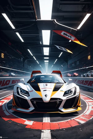 Digital art, futuristic car racing with the speed of light, a trail of intense light follows the speeding cycle, image evokes the sensation of speed, frozen movement, insane intricate detail, award winning art, raytracing, 8k, hdr, masterpiece, highly detailed, vibrant colors, minimalist, glitch aesthetic, supersymmetry