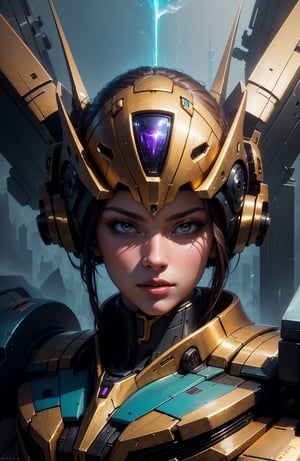 (masterpiece,  best quality,  beautiful and mecha aesthetic, gold asthetic:1.2), 1girl, goddess, portrait, digital painting, ([cyberpunk: ancient]:0.5), ultra highres,  8k,  4k, detailed, colorful, radiosity, automatic white balance, looking above, (digital art, fantasy art:1.3)