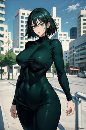 2d, masterpiece, best quality, anime, highly detailed face, highly detailed background, perfect lighting, detailed eyes, green_eyes, black hair, bob_cut, bobbed_hair, (full_body), medium_breasts, sexy pose, closeup_shot, (cowboy_shot), open-mouth, (ligth_smile), looking_at_viewer, pov, curvy_figure, curvy_hips, erotic pose, seductive_pose, seductive, standing_up, landscape, city_background, hands_above_head, red babydoll, ((babydoll)), ((fubuki(one punch man))), fubuki(one punch man)