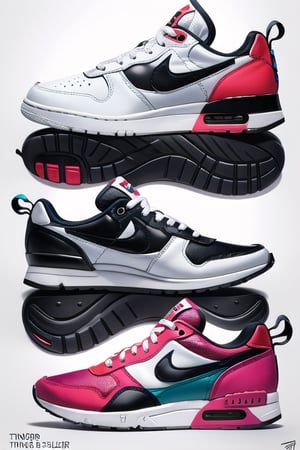 cyber sneakers designed by Tinker Hatfield, digital art