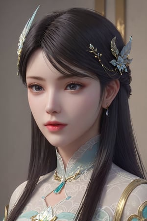 score_9,score_8_up,score_7_up,realistic skin:1.35,Volumetric light,
(masterpiece, best quality:1.4),finely detailed,1girl, hair ornament,  black hair,  XXE