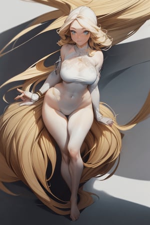 (best quality, One woman , Godness, Aphrodite, (caucasian_pale_white_female:1.5), light_blue_eyes, detailed eyes, large_breasts, blonde_hair, perfect legs, barefoot, slim thicc, masterpiece, ultra detailed, ("detailed background"), perfect shading, high contrast, best illumination, light smile, ackground 