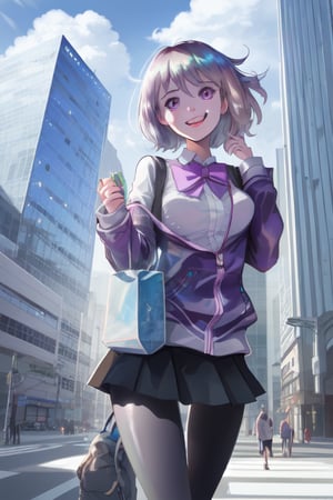 Gwen stacy, cityscape,1GIRL SHINJOU_AKANE