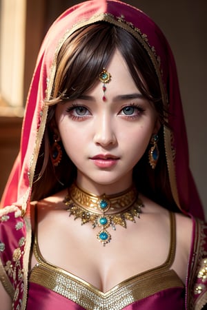 masterpiece,1 girl, (colorful), (finely detailed beautiful eyes and detailed face) ,cinematic lighting, bust shot, extremely detailed CG unity 8k wallpaper, smooth skin tone,

,Indian