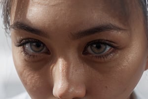best quality, ultra detailed, ultra realistic, 8k, Indonesian nurse, (nurse_outfit), calming, trustworthy, pov_eye_contact, close up, realistic eyes, detailed eyes, photography, (((closed mouth))), asian eyes.