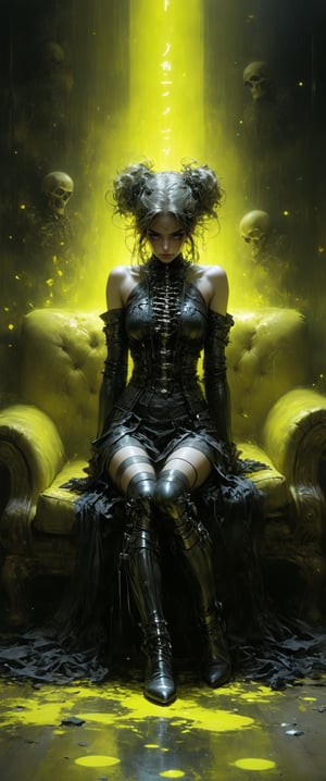  (((by John Collier, John William Waterhouse, pinup style, silver, gold), perfect anatomy, , , (,1 A sleek android reclines confidently on a sofa in a dimly lit black background, surrounded by a vibrant yellow neon advertisement featuring the text 'CTMAKER·. Her striking figure is clad in an army aoutfitt, adorned with neon implants, garter belt, and stockings, paired with over-the-knee boots.holding a luminiscent swrord, . As she spreads her legs wide, she exudes sensual confidence, bathed in the futuristic ambiance of reflected neon lights on the floor.,), dark and moody style, perfect face, outstretched perfect hands. masterpiece, professional, award-winning, intricate details, ultra high detailed, 64k, dramatic light, volumetric light, dynamic lighting, Epic, splash art .. ), by james jean $, roby dwi antono $, ross tran $. francis bacon $, michal mraz $, adrian ghenie $, petra cortright $, gerhard richter $, takato yamamoto $, ashley wood, tense atmospheric, , , , sooyaaa,IMGFIX,Comic Book-Style,Movie Aesthetic,action shot,photo r3al ,bad quality image,oil painting, cinematic moviemaker style,Japan Vibes,H effect,koh_yunjung ,koh_yunjung,kwon-nara,sooyaaa,colorful,bones,skulls,armor,han-hyoju-xl
,DonMn1ghtm4reXL, ct-fujiii,ct-jeniiii, ct-goeuun,mad-cyberspace,FuturEvoLab-mecha,cinematic_grain_of_film,a frame of an animated film of,score_9,3D,style akirafilm,Wellington22A,Mina Tepes,lucia:_plume_(sinful_oath )_(punishing:_g,VAMPL, FANG-L ,kizuki_rei, ct-eujiiin,Jujutsu Kaisen Season 2 Anime Style,ChaHaeInSL,Mavelle,Uguisu Anko,Zenko,ct-virtual