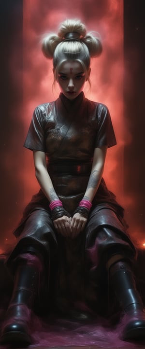 horror art, dread, creepy, forboding, dark, unity 8k wallpaper, ultra detailed, beautiful and aesthetic, masterpiece, best quality, cowboyshot , the most beautiful form of chaos , elegant , a brutalist designed , vivid colours, , tatoos,(((extremely realistic photo)), professional photo, a beautiful sexy model High resolution, extremely detailed, atmospheric scene, masterpiece, best quality, 64k, high quality, (HDR), HQ , illustration, very detailed, beautiful and aesthetic, (ultra quality image), (ultra detailed image), SAM YANG, , high contrast,ultra detail,(((((((extremely realistic photo)), (professional photo), ((extremely realistic photo)), (professional photo), 8k, High resolution, perfect hands, full detailed, better image quality, full body, sitting on bed, cute face, goth girl, who has blonde hair with Half-sided bangs painted pink, hair buns, dark eyeshadow, dark lip-gloss, tight clothing, half tank top, low riding skirt, with black cyberpunk boots, with a punk style bracelet, American Instagram model, glitter, neon, bedroom, Knees together feet apart, ct-fujiii

  ))) ((ultra sharp focus)), (realistic textures and skin:1.1), aesthetic. masterpiece, pure perfection, high definition ((best quality, masterpiece, detailed)), ultra high resolution, hdr, art, high detail, add more detail, (extreme and intricate details), ((raw photo, 64k:1.37)), ((sharp focus:1.2)), ), siena natural ratio, ((more detail xl)),more detail XL,detailmaster2,Enhanced All,photo r3al,masterpiece,photo r3al,Masterpiece )inside a prison cell, dramatic ligting,, angry,, by james jean $, roby dwi antono $, ross tran $. francis bacon $, michal mraz $, adrian ghenie $, petra cortright $, gerhard richter $, takato yamamoto $, ashley wood, atmospheric ,Movie Still,cinematic moviemaker style,sooyaaa,horror,,kwon-nara,han-hyoju-xl,extremely detailed,ct-jeniiii, ct-eujiiin, ct-fujiii,DonMD34thKn1gh7XL,royal knight,kabuki,glowing sword,ft,mlmnr style,fr4z3tt4 ,cinematic  moviemaker style,More Reasonable Details,more, ct-nijireal