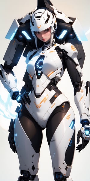 ((Best quality)), ((masterpiece)), (detailed: 1.4), Alafed woman in futuristic costume posing for photo, In futuristic white armor, Girl in Mecha Cyber Armor, Unreal Engine Rendering + goddes, Cyborg porcelain armor, Shiny White Armor, gynoid cyborg body, Beautiful and charming cyborg woman, diverse cybersuits, beautiful cyborg woman, beutiful white girl cyborg, In futuristic armor, The perfect cyborg woman, Radiant, nijistyle,niji,anime