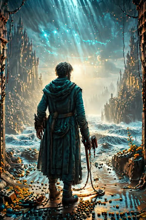 ((masterpiece)), ((best quality)), 8k, high detailed, ultra-detailed, a haunting and ethereal digital painting of A cosmic wanderer traverses the void, seeking answers among the stars. Movie Poster, cinematic light, Professional Art
many details, extreme detailed, full of details, wide range of colors, Dramatic, Dynamic, Cinematic, Sharp details, Insane quality, Insane resolution, Insane details. Masterpiece, 32k resolution. oblivious to the dark and eerie surroundings. The figure is intricately detailed, with delicate looks and a weathered appearance. The composition is dynamic and atmospheric, with muted colors and dramatic lighting, evoking a sense of mystery and foreboding. Inspired by the works of classical painters like Caspar David Friedrich, this artwork captures the captivating and haunting nature of the scene. Created using digital painting techniques and rendered with realistic textures and lighting effects for a stunning and immersive visual experience.,more detail XL,cinematic_grain_of_film,lego,LegendDarkFantasy