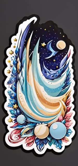 Typographic art featuring & perfect text "Milky way".all stars ,Stylized, intricate, detailed, artistic, text-based.Leonardo Style,sticker, 