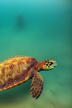 save sea turtle