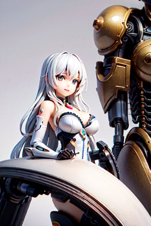 (original) , (very detailed wallpaper) , very detailed illustrations, (1 Girl) , beautiful eyes, (delicate face) , perfect detail, ((mechanical parts)), mechanical spine, mechanization, future, wide hips, laboratory, ((mecha)), stylish energy \(module\), repairing, (best lighting) , (super complex detail) , 4K Unity, (super detailed CG: 1.2) , (8K: 1.2) , lifelike,