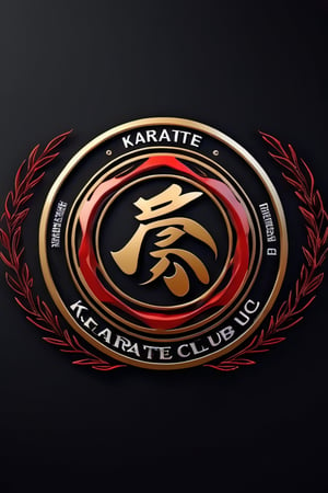 Logo, karate club, deep meaning, 3d, 