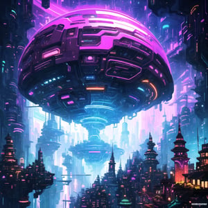 A digital illustration capturing the essence of a greenery floating city, inspired by the futuristic visions of Syd Mead. Imagine sleek, sustainable structures adorned with bioluminescent flora against a cosmic backdrop. The color temperature is cool, with neon accents illuminating the cityscape. Characters wear futuristic attire, showcasing a sense of wonder and exploration. Dynamic lighting adds depth to the scene, emphasizing the city's futuristic allure. 

300 DPI, HD, 8K, Best Perspective, Best Lighting, Best Composition, Good Posture, High Resolution, High Quality, 4K Render, Highly Denoised, Clear distinction between object and body parts, Masterpiece, Beautiful face, 
Beautiful body, smooth skin, glistening skin, highly detailed background, highly detailed clothes, 
highly detailed face, beautiful eyes, beautiful lips, cute, beautiful scenery, gorgeous, beautiful clothes, best lighting, cinematic , great colors, great lighting, masterpiece, Good body posture, proper posture, correct hands, 
correct fingers, right number of fingers, clear image, face expression should be good, clear face expression, correct face , correct face expression, better hand position, realistic hand position, realistic leg position, no leg deformed, 
perfect posture of legs, beautiful legs, perfectly shaped leg, leg position is perfect,
,StackedCityAI,futuristic