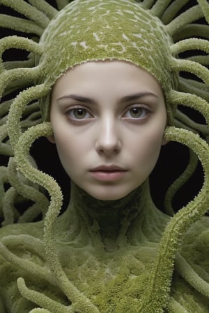 by Hendrik Kerstens, photograph, Iranian (Algae of Logarithm:1.3) , detailed with Seductive patterns, with Safari trimmings, trees, key light, film camera, 800mm lens, Vibrant Color