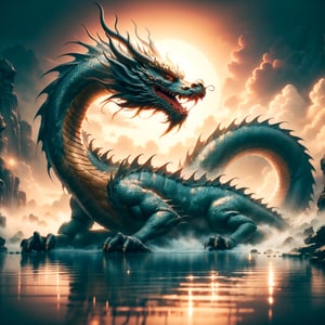 Chinese dragon, sleeping dragon posture, head bowed, dignified, introspective, subdued, texture and details, humble posture, profound symbolism, repentance, solemn introspection, wisdom and humility.
By FuturEvoLab, (Masterpiece, Best Quality, 8k:1.2), (Ultra-Detailed, Highres, Extremely Detailed, Absurdres, Incredibly Absurdres, Huge Filesize:1.1), ,CHINESE DRAGON,Head down