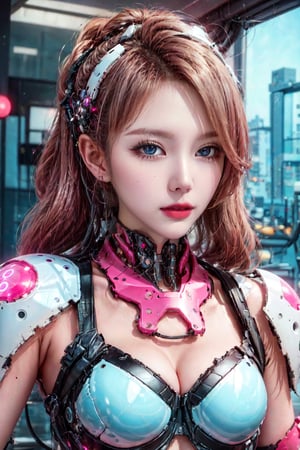 (masterpiece, high quality:1.5), 8K, HDR, 
1girl, well_defined_face, well_defined_eyes, ultra_detailed_eyes, ultra_detailed_face, by FuturEvoLab, 
ethereal lighting, immortal, elegant, porcelain skin, jet-black hair, waves, pale face, ice-blue eyes, blood-red lips, pinhole photograph, retro aesthetic, monochromatic backdrop, mysterious, enigmatic, timeless allure, the siren of the night, secrets, longing, hidden dangers, captivating, nostalgia, timeless fascination, Edge feathering and holy light, Exquisite face, Exquisite face, Exquisite face,Exquisite face, tights,Cyberpunk,Mecha