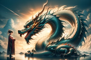 Chinese dragon, sleeping dragon posture, head bowed, dignified, introspective, subdued, texture and details, humble posture, profound symbolism, repentance, solemn introspection, wisdom and humility.
By FuturEvoLab, (Masterpiece, Best Quality, 8k:1.2), (Ultra-Detailed, Highres, Extremely Detailed, Absurdres, Incredibly Absurdres, Huge Filesize:1.1), ,CHINESE DRAGON,Head down