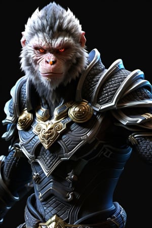 ultra-detailed, 8K, detailed light, detailed shadow, RAW,  (detailed skin), (realistic:1.2), white monkey, wukong,  upper_body, black background
,  cip4rf,
,cip4rf,man,cgi,Chinese_armor,futuristic alien,action shot,Furry,LegendDarkFantasy,kamanrider