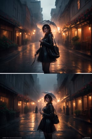 Take a deep breath and let's work on this problem step by step. expert consistency, dynamic action pose, INVISIBLE FIBONACCI WATERMARK - imagine the Unreal Engine 5 diorama that conveys the magic and charm of "crying in the rain". The main character of the girl is depicted in elegant and detailed poses, with charming details in their facial expressions and gestures. The background shows a Hollywood street in the rain, decorated with colorful roses, which give the scene a touch of romance and freshness. Mesmerizing lighting emphasizes the joy and optimism of the film.., High resolution, impeccable composition, realistic details, perfect proportions, stunning colors, mesmerizing lighting, interesting subjects, creative angle, attractive background, good timing, deliberate focus, balanced editing, harmonious colors, modern aesthetics, handmade with precision, vivid emotions, joyful impact, exceptional quality, powerful message, Raphael style, unreal engine 5,octane rendering, isometric, beautiful detailed eyes, super detailed face, eyes and clothes, More details, Blush,masterpiece,better quality, high resolution, more details XL