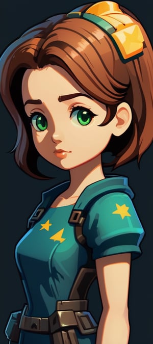 "Embrace the Fallout 4 magic: A visual cute girl in homage to the game's dystopian splendor, Vector art blending game aesthetics with artistry, Every pixel infused with detail and devotion, Resolution at an impressive 32K, Transforming your screen into a Fallout 4 masterpiece."

,pixel art