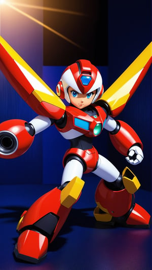 Vile mixed Lumine, megaman x8 style iconic video game, red_gold_chrome color Full Ultimate Armor High-Tech, buster arm, random dynamic attack pose, Full Body, epic megaman x6 background,Robot_Master,More Detail,1girl,

PNG image format, sharp lines and borders, solid blocks of colors, over 300ppp dots per inch, 32k ultra high definition, 530MP, Fujifilm XT3, (photorealistic:1.6), 4D, High definition RAW color professional photos, photo, masterpiece, realistic, ProRAW, realism, photorealism, high contrast, digital art trending on Artstation ultra high definition detailed realistic, detailed, skin texture, hyper detailed, realistic skin texture, facial features, armature, best quality, ultra high res, high resolution, detailed, raw photo, sharp re, lens rich colors hyper realistic lifelike texture dramatic lighting unrealengine trending, ultra sharp, pictorial technique, (sharpness, definition and photographic precision), (contrast, depth and harmonious light details), (features, proportions, colors and textures at their highest degree of realism), (blur background, clean and uncluttered visual aesthetics, sense of depth and dimension, professional and polished look of the image). perfectly symmetrical body.


3d_toon_xl:0.8, JuggerCineXL2:0.9, detail_master_XL:0.9, detailmaster2.0:0.9,Forte:0.1,Alia_Mega_Man_X_V-09:0.3,Iris_MegaMan_X_V-06:0.1,Pallette_MegaMan_X_V-10:0.4,Megaman:0.5,CyberNecroTechSD1.5-000006:0.2,GoldenTech-20:0.1,Enhance,mecha_offset:0.8,:MechaGirlFigure_v2:0.8, ,mecha,ROBOT,nhdsrmr