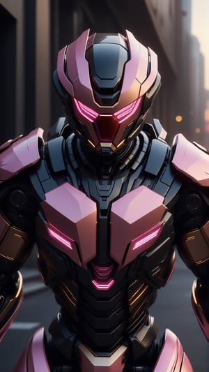 robot high-tech, futuristic:1.5, sci-fi:1.6, (garnet, pink and cream color:1.9), (full body:1.9), sophisticated, ufo, ai, tech, unreal, luxurious, hyper strong armor, Advanced technology of a Type V, epic high-tech futuristic city back ground

PNG image format, sharp lines and borders, solid blocks of colors, over 300ppp dots per inch, 32k ultra high definition, 530MP, Fujifilm XT3, cinematographic, (photorealistic:1.6), 4D, High definition RAW color professional photos, photo, masterpiece, realistic, ProRAW, realism, photorealism, high contrast, digital art trending on Artstation ultra high definition detailed realistic, detailed, skin texture, hyper detailed, realistic skin texture, facial features, armature, best quality, ultra high res, high resolution, detailed, raw photo, sharp re, lens rich colors hyper realistic lifelike texture dramatic lighting unrealengine trending, ultra sharp, pictorial technique, (sharpness, definition and photographic precision), (contrast, depth and harmonious light details), (features, proportions, colors and textures at their highest degree of realism), (blur background, clean and uncluttered visual aesthetics, sense of depth and dimension, professional and polished look of the image), work of beauty and complexity. perfectly symmetrical body.

(aesthetic + beautiful + harmonic:1.5), (ultra detailed face, ultra detailed eyes, ultra detailed mouth, ultra detailed body, ultra detailed hands, ultra detailed clothes, ultra detailed background, ultra detailed scenery:1.5),

3d_toon_xl:0.8, JuggerCineXL2:0.9, detail_master_XL:0.9, detailmaster2.0:0.9, perfecteyes-000007:1.3,DonMWr41thXL:0.8,LuxTechAI,abyssaltech ,DonMASKTexXL ,cyborg style