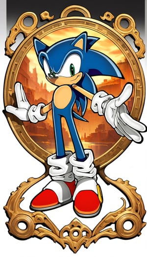 1boy, Sonic, solo, face, smile, closed mouth, male focus, portrait, perfect face, perfect blue hair, perfect hands, perfect fingers, perfect green eyes, anime, perfect lines, perfect color, details, 1990s \(style\) , retro artstyle, oficial style, official style, Design by Naoto Ōshima, scenary_city_mobius_background,



Perfect Anatomy, Perfect proportions, Strong brightness on the face, Facial details, intricate details, vibrant colors, perfect feet, highly detailed skin, textured skin, defined body features, detailed shadows, narrow waist, aesthetic, PNG image format, sharp lines and borders, solid blocks of colors, over 300ppp dots per inch, 32k ultra high definition, 530MP, Fujifilm XT3, cinematographic, (anime:1.9), High definition RAW color professional photos, photo, masterpiece, ProRAW, high contrast, digital art trending on Artstation ultra high definition detailed, detailed, skin texture, hyper detailed, facial features, armature, best quality, ultra high res, high resolution, detailed, raw photo, sharp re, lens rich colors hyper realistic lifelike texture dramatic lighting unrealengine trending, ultra sharp, pictorial technique, (sharpness, definition and photographic precision), (contrast, depth and harmonious light details), (features, proportions, colors and textures at their highest degree of realism), (blur background, clean and uncluttered visual aesthetics, sense of depth and dimension, professional and polished look of the image), work of beauty and complexity. perfectly symmetrical body. (aesthetic + beautiful + harmonic:1.5), (ultra detailed face, ultra detailed perfect eyes, ultra detailed mouth, ultra detailed body, ultra detailed perfect hands, ultra detailed clothes, ultra detailed background, ultra detailed scenery:1.5),
