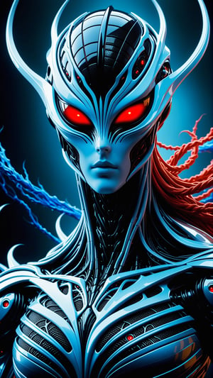 alien_Kiily-Tokurt_Mixed_insider, athletic, white and blue color, creepy and scary, red-black
eyes fantasy, unreal, fantastic unreal in a haunted landscape, full body, from front view,

PNG image format, sharp lines and borders, solid blocks of colors, over 300ppp dots per inch, 32k ultra high definition, 530MP, Fujifilm XT3, cinematographic, (photorealistic:1.6), 4D, High definition RAW color professional photos, photo, masterpiece, realistic, ProRAW, realism, photorealism, high contrast, digital art trending on Artstation ultra high definition detailed realistic, detailed, skin texture, hyper detailed, realistic skin texture, facial features, armature, best quality, ultra high res, high resolution, detailed, raw photo, sharp re, lens rich colors hyper realistic lifelike texture dramatic lighting unrealengine trending, ultra sharp, pictorial technique, (sharpness, definition and photographic precision), (contrast, depth and harmonious light details), (features, proportions, colors and textures at their highest degree of realism), (blur background, clean and uncluttered visual aesthetics, sense of depth and dimension, professional and polished look of the image), work of beauty and complexity. perfectly symmetrical body.

(aesthetic + beautiful + harmonic:1.5), (ultra detailed face, ultra detailed eyes, ultra detailed mouth, ultra detailed body, ultra detailed hands, ultra detailed clothes, ultra detailed background, ultra detailed scenery:1.5),

3d_toon_xl:0.8, JuggerCineXL2:0.9, detail_master_XL:0.9, detailmaster2.0:0.9, perfecteyes-000007:1.3,monster,biopunk style,zhibi,DonM3l3m3nt4lXL,alienzkin,moonster,DonMN1gh7D3m0nXL,DonMF1r3XL,DonMFmaXL