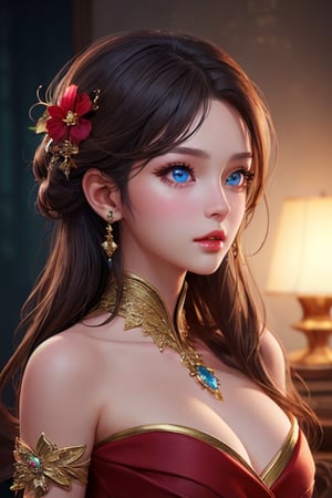 masterpiece, best quality, 1girl, colorful, finely detailed beautiful eyes and detailed face, bust shot, side view
extremely detailed CG unity 8k wallpaper