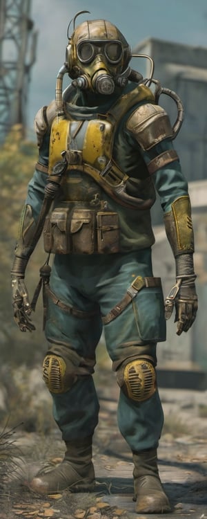 hyper realistic, ultra detailed photograph of 18 years old man, perfect shape, cleavage, in fallout 4 game wearing skimpy low cut blue vault suit, blonde long hair, full body, depth of field, HOF, hall of fame, detailed gorgeous face, professional photographer, Beautiful female angel of death, strong male warrior, embracing, radiation, Chernobyl, green, gothic, stalker, tattoos, cyberpunk, mech, red firecaptured with professional DSLR camera, trending on Artstation, 64k, ultra detailed, ultra accurate detailed, bokeh lighting, surrealism, urban, ultra real life engine.,photo r3al,stalker