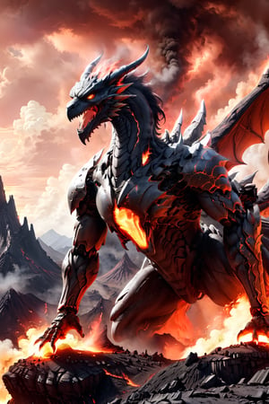 (("Fantasy" "Dragon" "Fire-breathing" "Artistic" "Dragon-inspired" "Volcanic landscape backdrop" "Digital illustration"))
Camera Shot: Panoramic
Camera Lens: Wide-angle
Create an artistic interpretation of a fire-breathing dragon in a fantasy setting with a volcanic landscape backdrop, inspired by the concept of dragons.

,fantasy00d,mecha,fire element