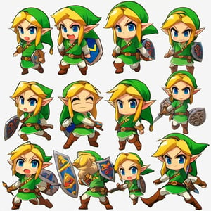 biaoqing,stickers of adult link from zelda,white background,simple background,emoji,emotional,happy ,sad, horny, 
Steps: 24, Sampler: DPM++ 2M Karras, CFG scale: 7.0, Seed: 3485088837, Size: 1024x1024, Model: sd_xl_base_1.0, Denoising strength: 0, Version: v1.5.1.20-164-gceeb67e, TaskID: 630274673887712483