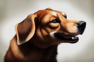 dog, realistic