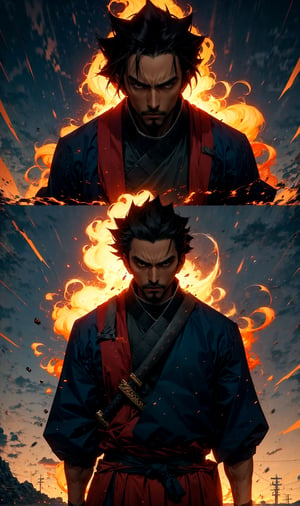 illustration of Jin (Samurai Champloo)