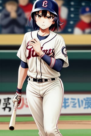 japanese baseball player, short messy hair, serious looking face,ph utaha,ohara koson
