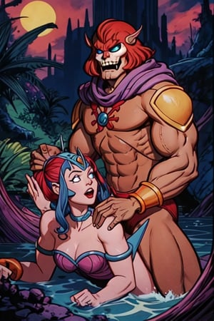 beast-man filmation masters_of_the_universe mer-man seiren sex teela trap-jaw