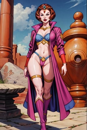 armwear clothing evil-lyn exposed_torso female filmation footwear futa_on_female futanari intersex jichael legwear manual masters_of_the_universe outerwear pale_skin teela