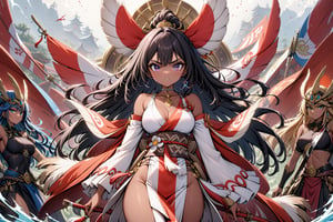 cenital plane, skin flag of Perú perfect and detail, person with the flag of Perú in the background, epic, Dark skin,
,SakayanagiArisu,Expressiveh,japanese_goddess