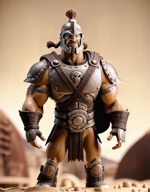 a spartan warrior with armor standing, sharp focus, macro, micro, sepia brown ambient, sub surface scattering, glow, arena, dust, sand, bokeh, depth_of_field