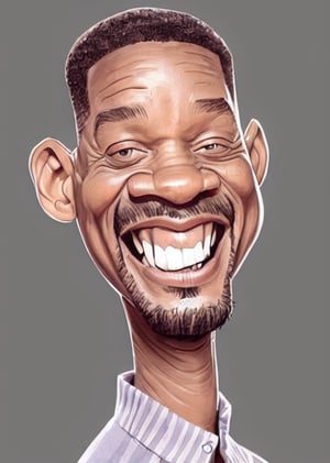 will smith, smiling, big head