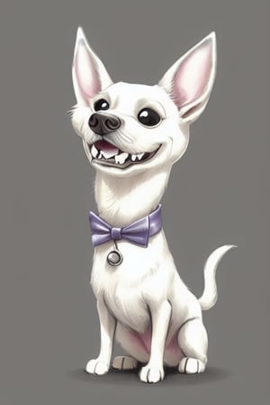 a cute dog, smiling